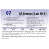 Image 1 : GA External Law N431