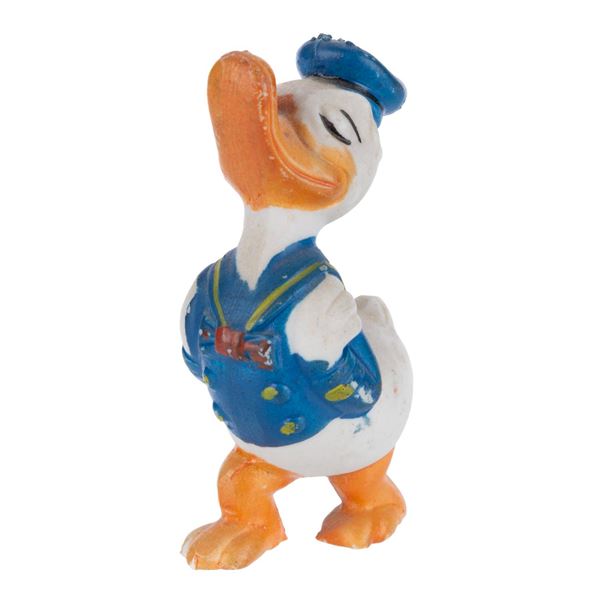 A Donald Duck Bisque Figure.