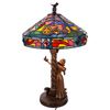 Image 4 : A Snow White Limited Edition Stained Glass Lamp.
