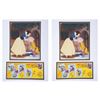 Image 1 : A Pair of Snow White First Day of Issue Stamps.
