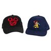 Image 1 : A Disneyland Fireman Mickey and Mushu Dragon Cast Member Hats.