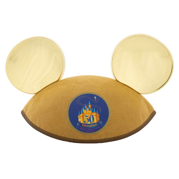 A Disneyland "Happiest Homecoming" Golden Ears Hat.