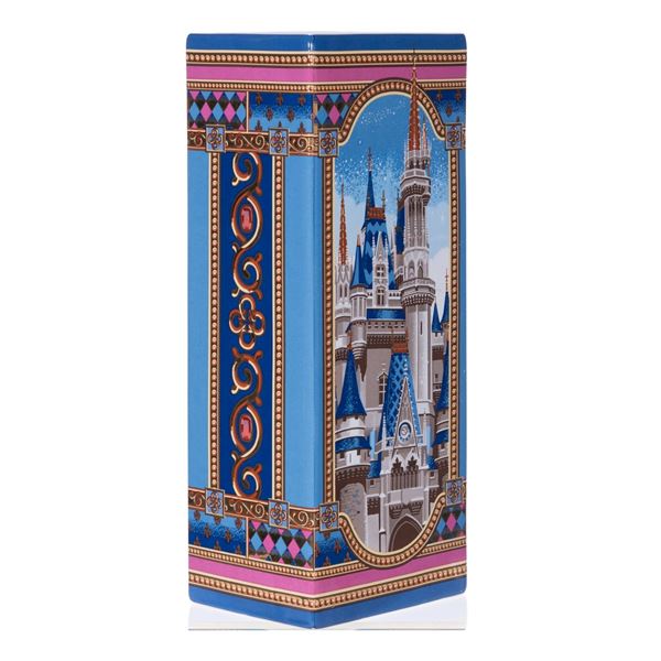 A Disney Theme Parks Castles Vase.