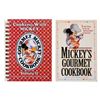 Image 1 : A Pair of Mickey's Gourmet Cookbooks.