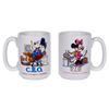 Image 1 : A Pair of Mickey C.E.O. and Minnie V.I.P. Mugs.