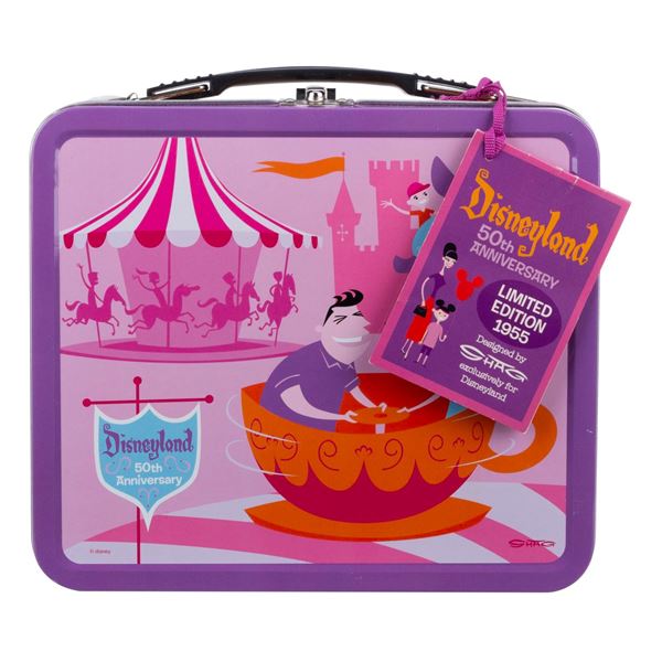 A SHAG Disneyland 50th Anniversary Lunchbox.