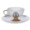 Image 1 : A Disneyland Main Street Cup and Saucer Set.