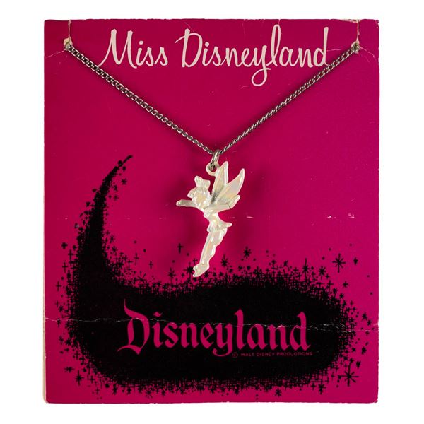 A 1970s Miss Disneyland Tinker Bell Necklace.