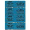 Image 1 : Disneyland VIP Travel Passport VISA Admission Stubs.