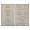 Image 4 : A Pair of Disneyland Carnation Cafe Menus.