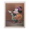 Image 1 : A Disneyland Art Corner Mickey Mouse Fan Card.