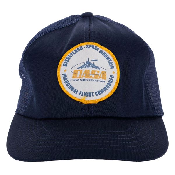 A Disneyland Space Mountain Inaugural Flight Hat.