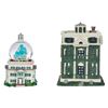 Image 2 : A Haunted Mansion Figural Box & Mini Snow Globe.