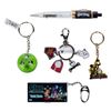 Image 1 : A Collection of Haunted Mansion Keychains and Pen.