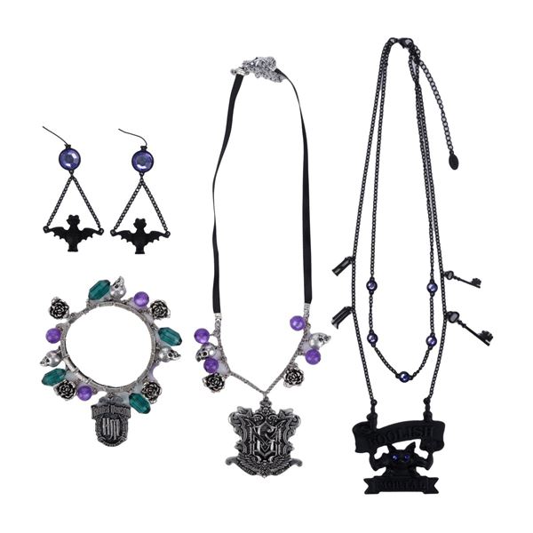 A Haunted Mansion 45th Anniversary Jewelry Set.