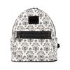 Image 1 : A Haunted Mansion White Wallpaper Mini Backpack.
