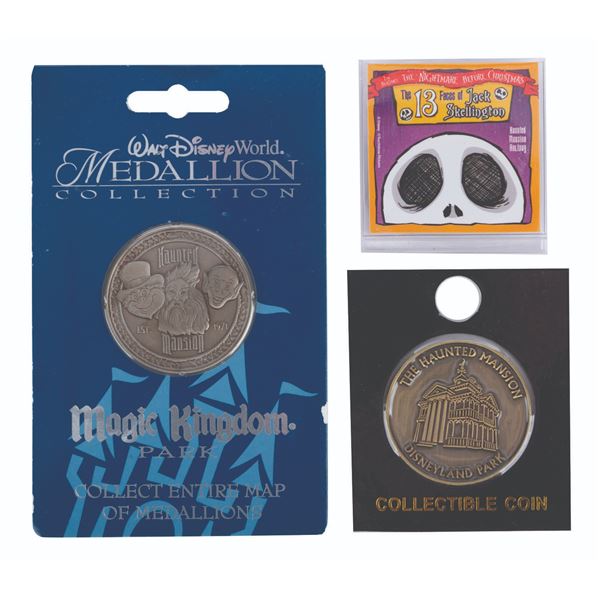 A Disney Parks Haunted Mansion Coin Collection.