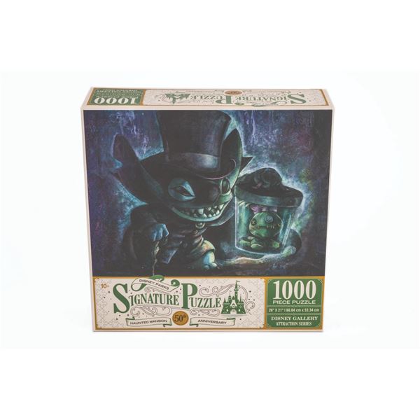 A Haunted Mansion 50th Anniversary Stitch Puzzle.