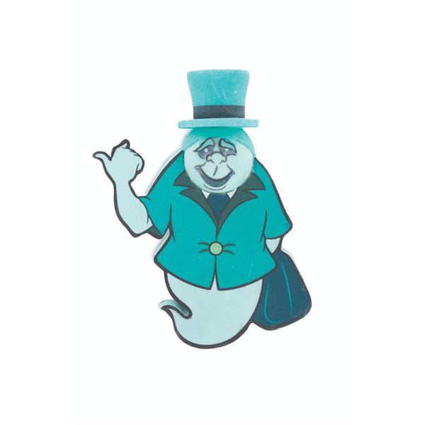 A Haunted Mansion Hitchhiking Ghost Antenna Topper.