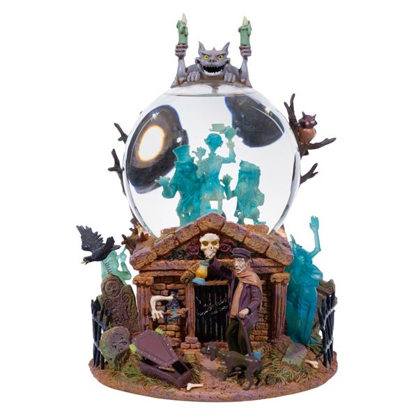 A Haunted Mansion Musical Snow Globe.