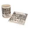 Image 1 : A New Orleans Square Mug and Souvenir Trivet Tile.