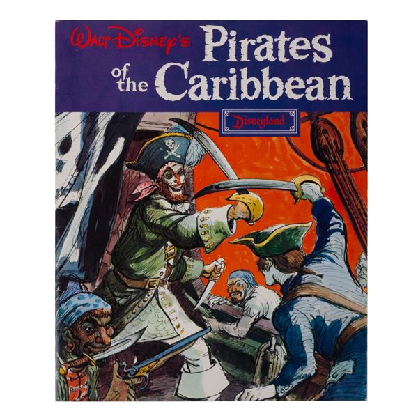 A 1968 Pirates of the Caribbean Souvenir Guide.