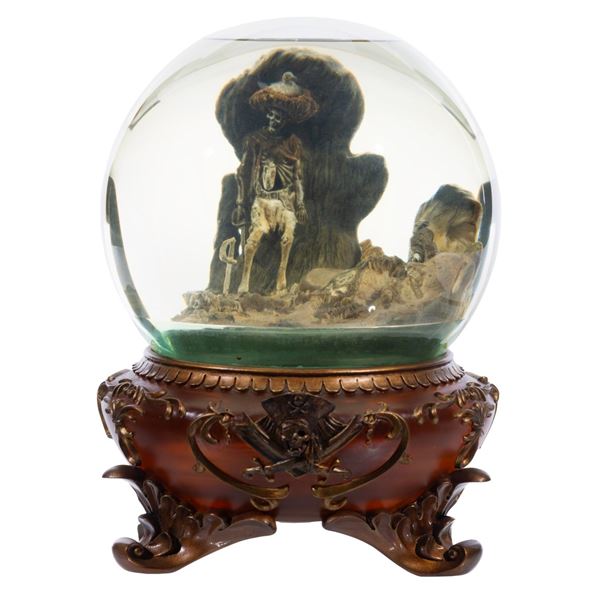 A Musical Pirates of the Caribbean Snow Globe.