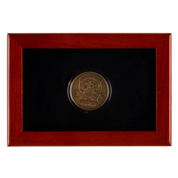 A Rare Club 33 Pirates of the Caribbean Challenge Coin. #25 of 125