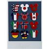 Image 2 : A 2007 Set of Epcot World Showcase Flag Pins.