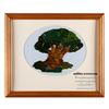 Image 1 : A Disney's Animal Kingdom Framed Tree of Life Pin Set.