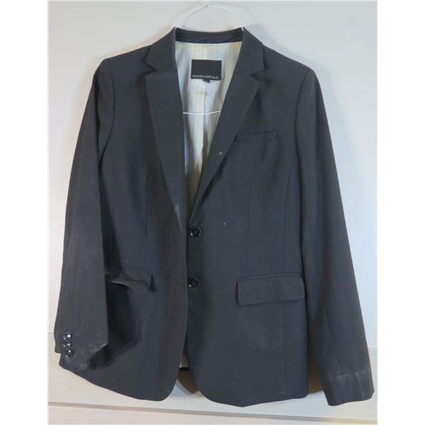 Banana Republic Black Blazer, Size 4