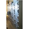 Image 1 : Qty 3 Locker Sections w/ 10 Compartments 17"x12"x64"H each (missing some keys & locks)