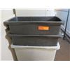 Image 3 : Qty 3 Plastic Waste Receptacles
