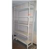 Image 1 : Cambro 4-Tier Industrial Plastic Shelving w/ Removable Sections 46"x17"x84"H