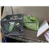 Image 11 : Contents of Closet: Vacuums, Mops, Brooms, Wire Mesh Shelf, Supplies, etc (sink not included)