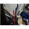 Image 3 : Contents of Closet: Vacuums, Mops, Brooms, Wire Mesh Shelf, Supplies, etc (sink not included)