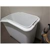 Image 8 : Contents of Closet: Vacuums, Mops, Brooms, Wire Mesh Shelf, Supplies, etc (sink not included)