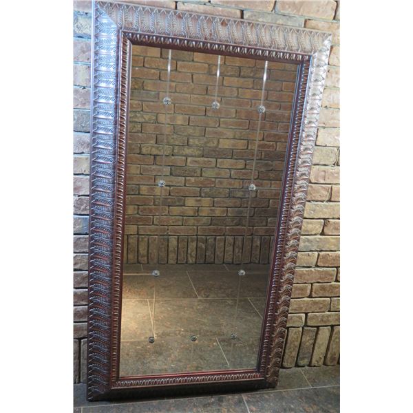 Framed Wall-Mount Mirror 30"x54"