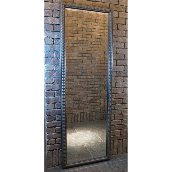 Framed Wall-Mount Mirror 24"x72"