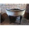Image 14 : Qty 2 Wooden Chairs w/ Upholstered Seats & Backs 24"x15"x25"H