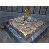 Image 9 : Reaching Figure Abstract Statue on Stone Base 30"H