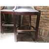 Image 5 : Qty 4 Wooden Chairs w/ Upholstered Seats & Backs 21"x17"x43"H