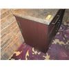 Image 8 : Wooden Cabinet w/ 2 Drawers, 2 Doors & Stone Top 40"x20"x33"