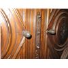 Image 10 : Alfonso Marina Wooden Cabinet w/ 2 Carved Doors & Inside Shelves 50"x26"x41"H