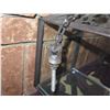 Image 10 : Metal Hanging Lantern 9"x9"x14" (no key)
