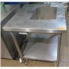 Image 1 : Metal Sink w/ Undershelf 30"x33"x36"H