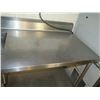 Image 4 : Metal Double Sink w/ Dual Drainboards & Undershelf 120"x30"x36"H