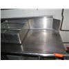 Image 2 : Metal Work Table w/ Backsplash & Undershelf 72"x31"x43"H (contents not included)