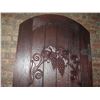 Image 10 : Carved Solid Wood Door w/ Arched Top 36"x1.75"x87"H