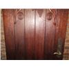 Image 3 : Carved Solid Wood Door w/ Arched Top 36"x1.75"x87"H